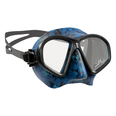 Oceanic Predator Dive Mask Blue Camo | Diving Sports Canada | Vancouver