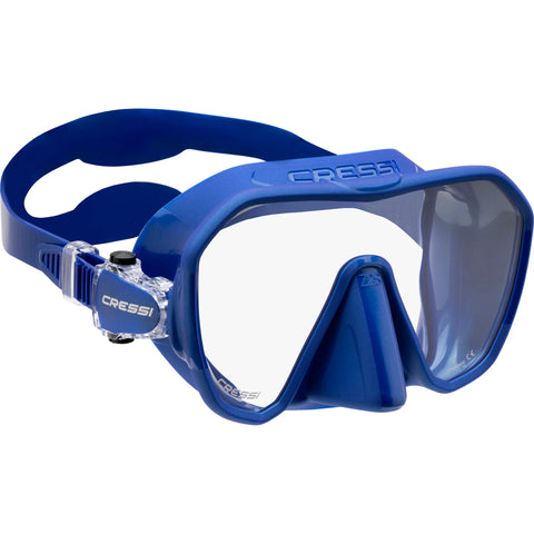 Cressi Z2S Dive Mask Blue Metal