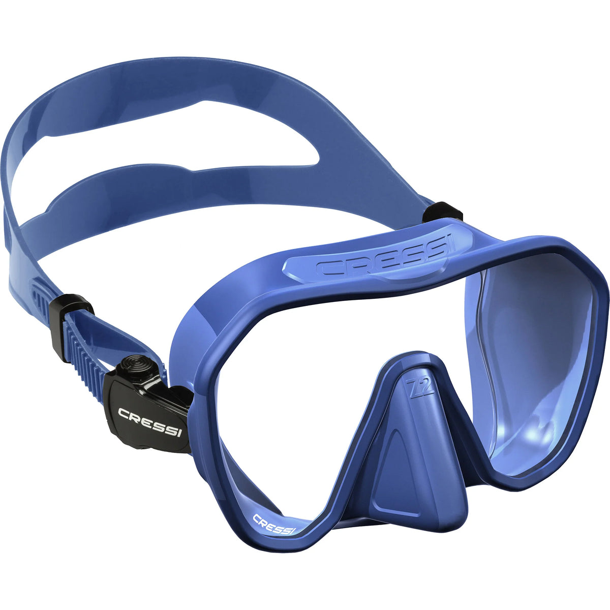 Cressi Z2 Dive Mask Blue Metal
