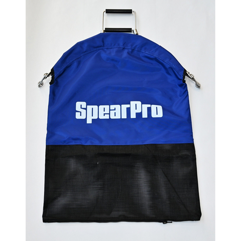 Spear Pro Heavy Duty One Handed Lobster Bag With Zipper 20"x30" Blue