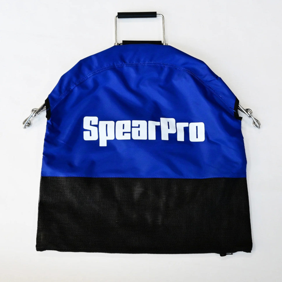 Spear Pro Heavy Duty One Handed Lobster Bag With Zipper 20"x25" Blue