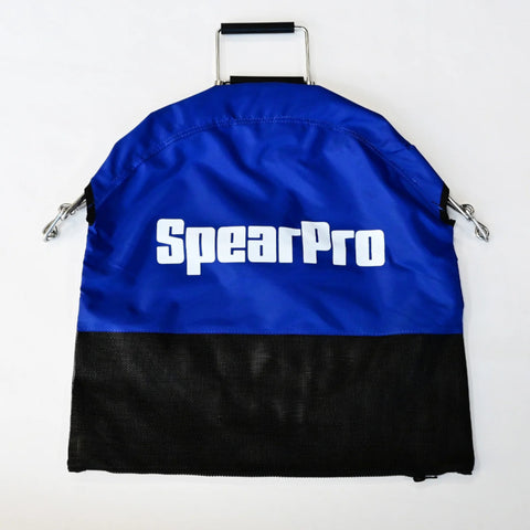 Spear Pro Heavy Duty One Handed Lobster Bag With Zipper 20"x25" Blue