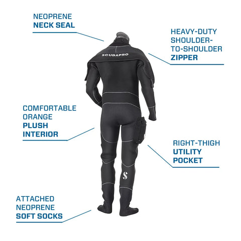 Scubapro Everdry 4mm Dry Suit Men's