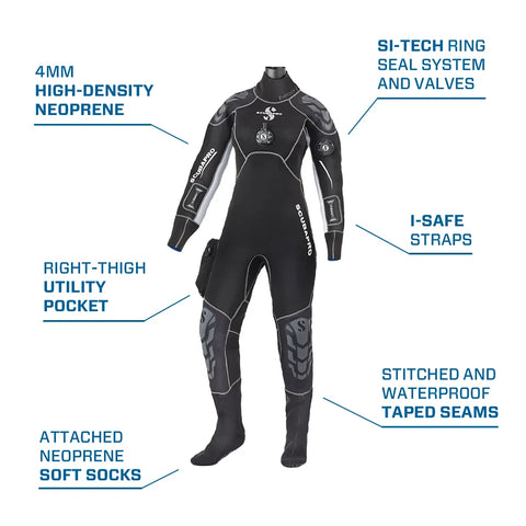Scubapro Everdry 4mm Dry Suit Women's