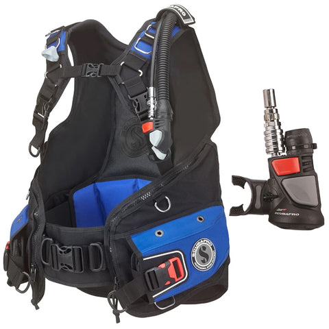 Scubapro Glide BCD 2023 with Air2 Black/Blue