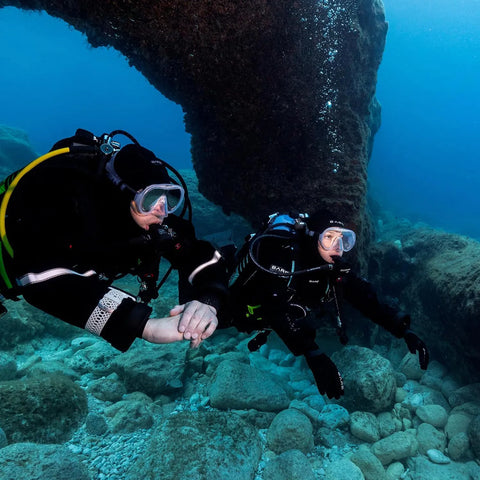Hollis M-1 Dive Mask Clear