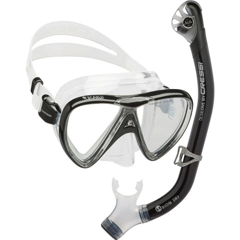 Cressi Ocean Snorkelling Combo Black/Clear