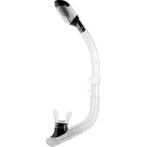Cressi Mini Dry Kids Snorkel Black