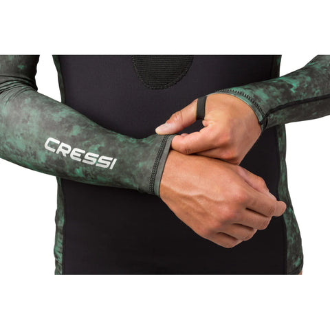 Cressi Cobia Rashguard Shirt Camo Green