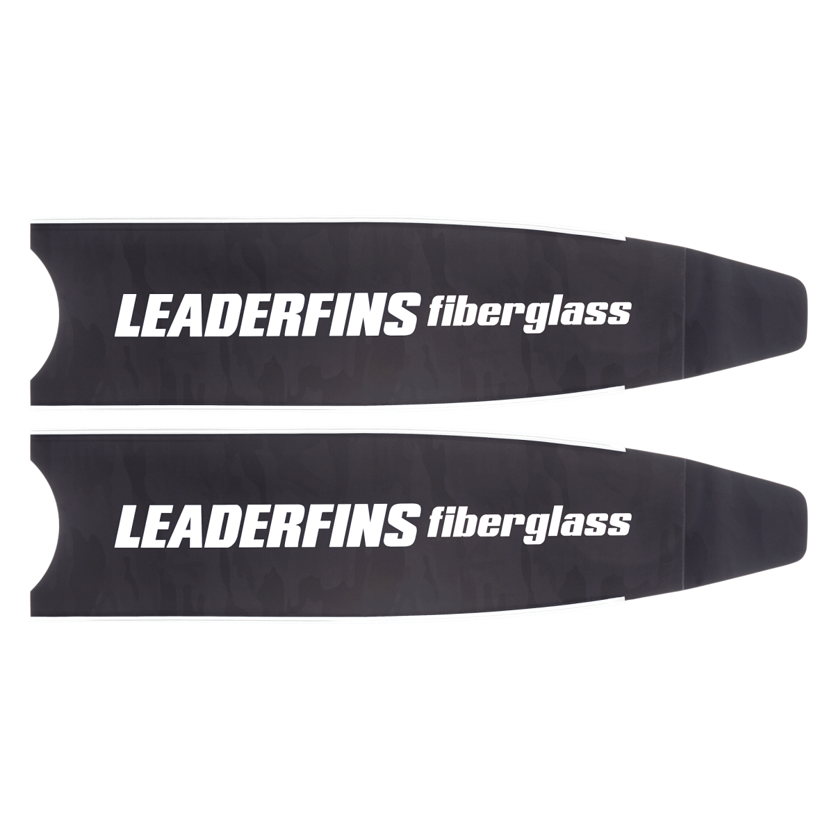 Leaderfins Fiberglass Freediving Stereoblades Black Camo