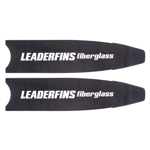 Leaderfins Fiberglass Freediving Stereoblades Black Camo