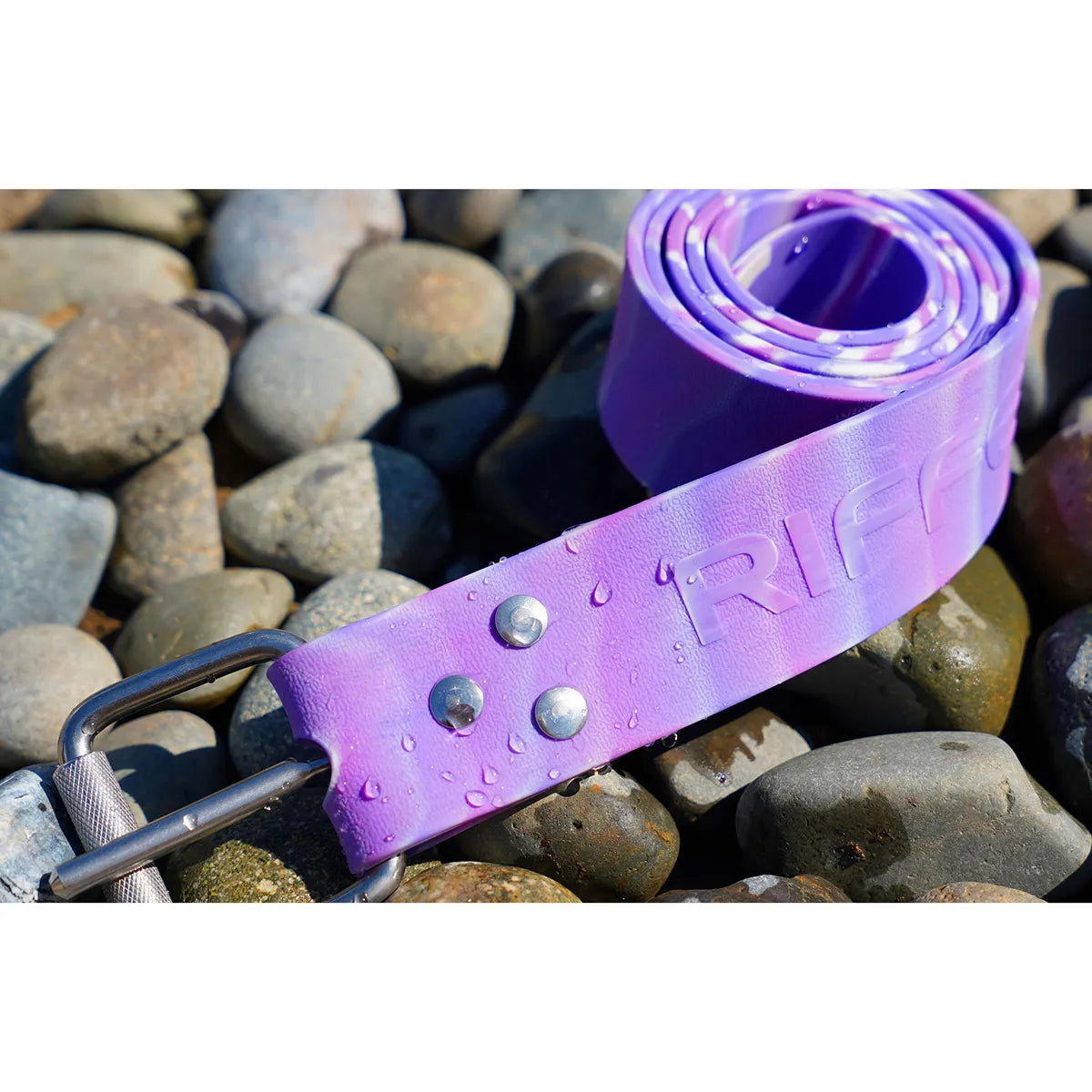 Riffe Silicone Marseilles Weight Belt Cosmic Purple | Diving Sports Canada | Vancouver