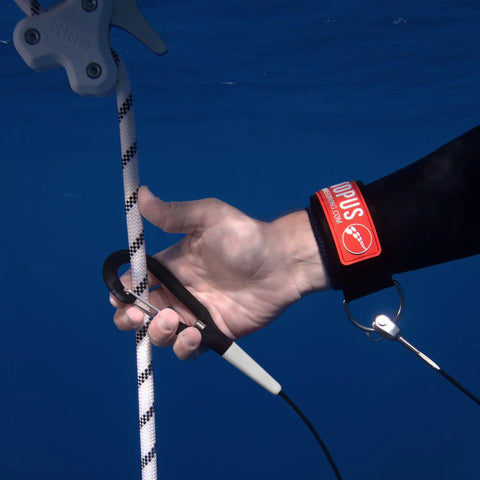 Octopus Freediving Competition Lanyard Red