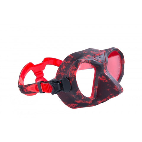Beuchat Shark Dive Mask Camo Red
