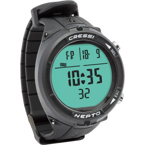 Cressi Nepto Freediving Computer Black