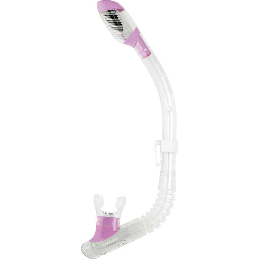 Cressi Mini Dry Kids Snorkel Lilac | Diving Sports Canada | Vancouver