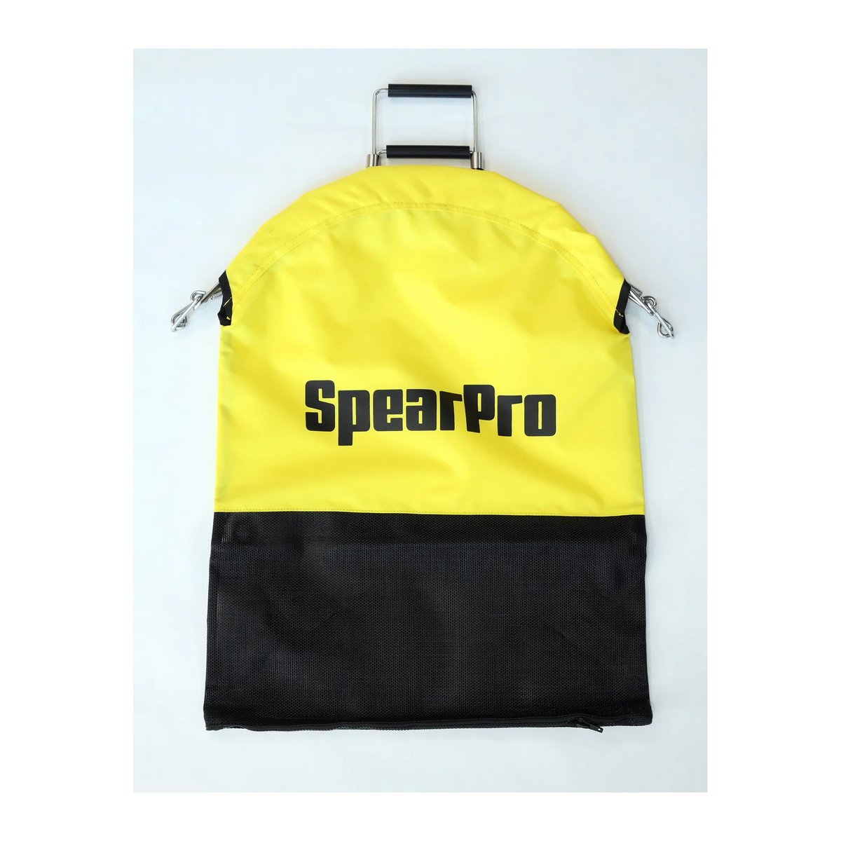 Spear Pro Heavy Duty One Handed Lobster Bag With Zipper 20"x25" Yellow