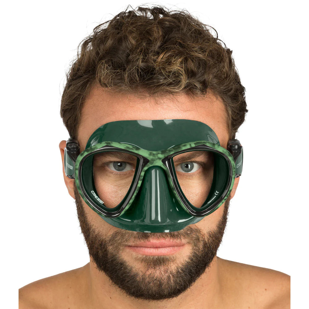 Cressi Metis Dive Mask Green Hunter | Diving Sports Canada | Vancouver