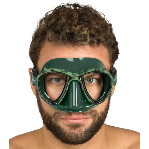 Cressi Metis Dive Mask Green Hunter | Diving Sports Canada | Vancouver