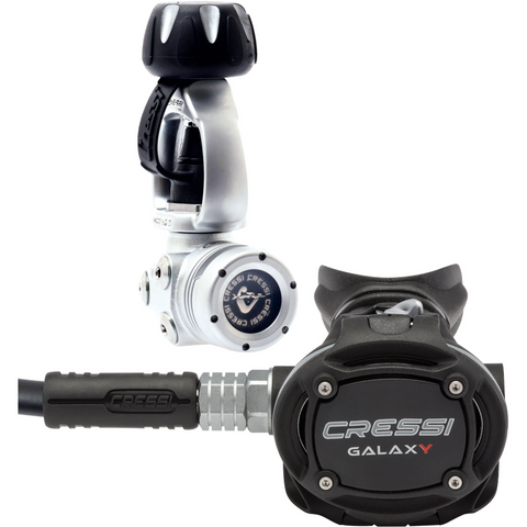 Cressi T10-SC Cromo / Galaxy Adj | Diving Sports Canada