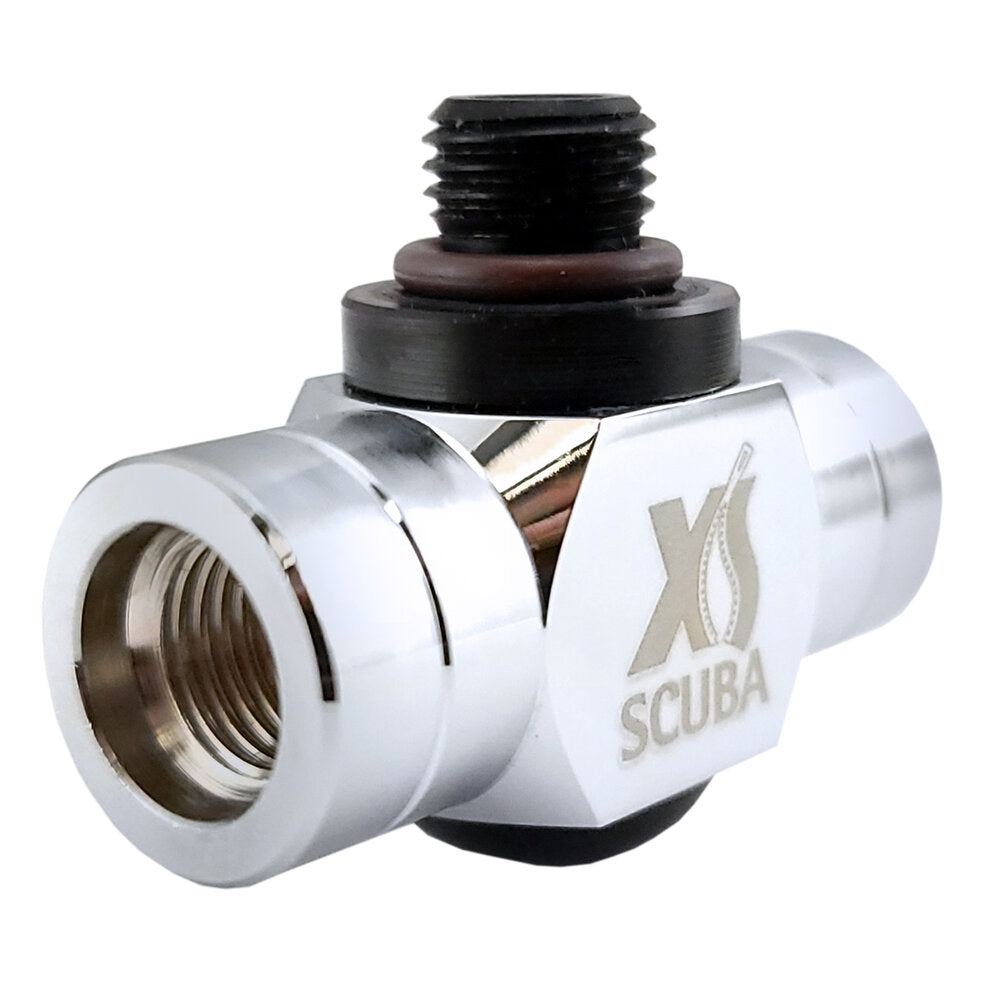 XS Scuba Swivel LP Two Port Adapter | Diving Sports Canada