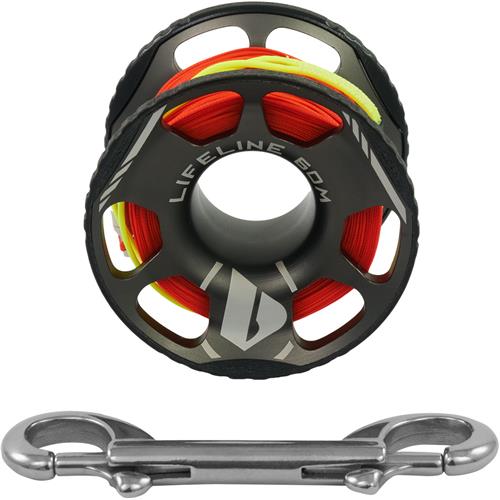 Apeks Lifeline Finger Spool 60M Grey | Diving Sports Canada | Vancouver