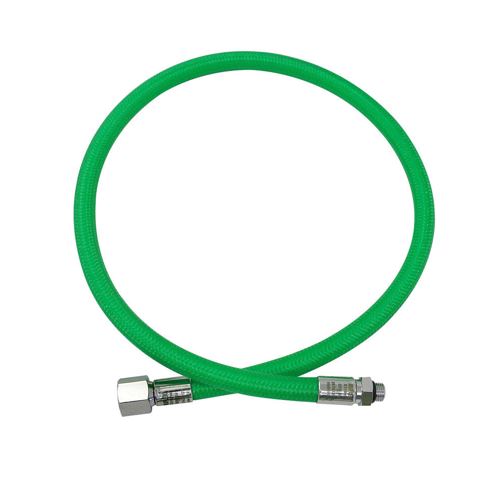 XS Scuba Miflex Low Pressure Braided Hoses Green | Diving Sports Canada