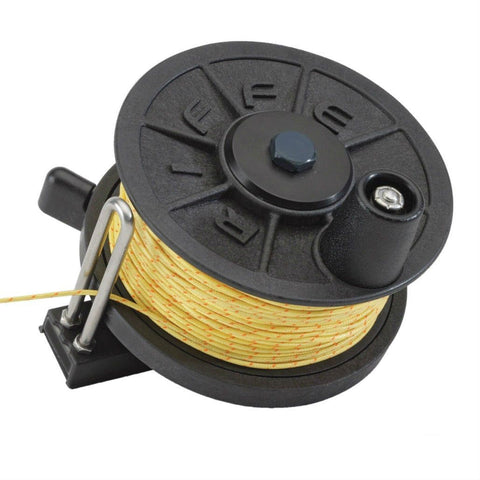 Riffe HORIZONTAL REEL 200ft FLAT MOUNT-No Line | Diving Sports Canada