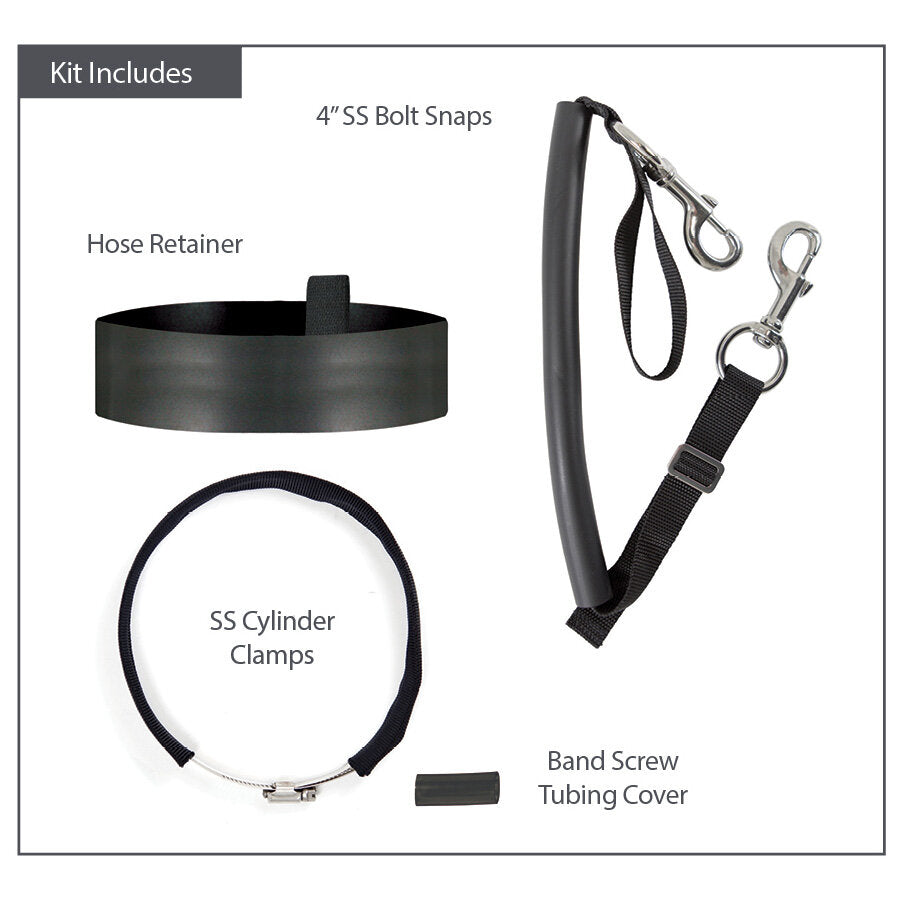 XS Scuba Stage Bottle Strap Kits | Diving Sports Canada